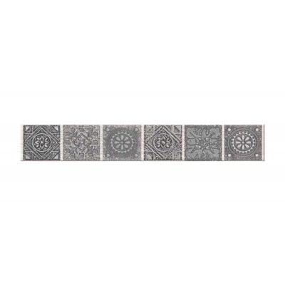 Бордюр GRAZIA GREY NEFERTITI 40,5х6,2 (39 шт) 