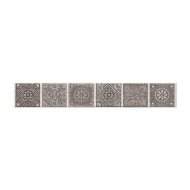 Бордюр GRAZIA MOCCA NEFERTITI 40,5х6,2 (39 шт) 
