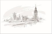 Лондон 371508/3 Декор 25х40