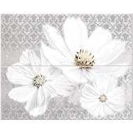 Панно из 2 частей SFUMATO GREY FLORET 40,2х50,5 (6 комплектов) 