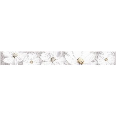Бордюр SFUMATO GREY FLORET 6,2х50,5 (39шт) Бордюр SFUMATO GREY FLORET 6,2х50,5 (39шт)